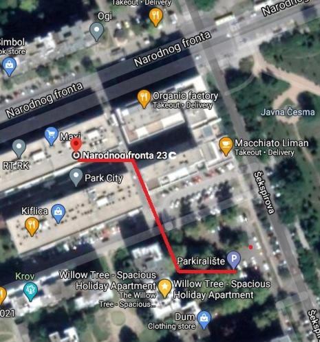 Spacious Studio Park City 노비사드 외부 사진